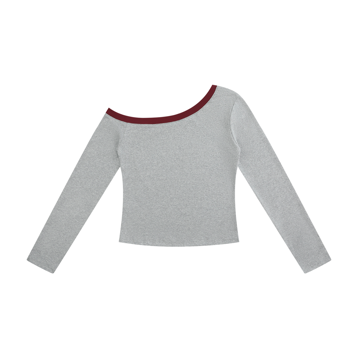 Women’s Color Block Off-the-Shoulder T-Shirt