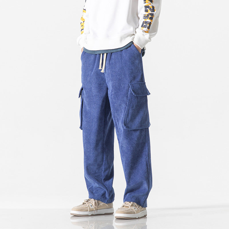 Colin Corduroy Pants Men with box pocket
