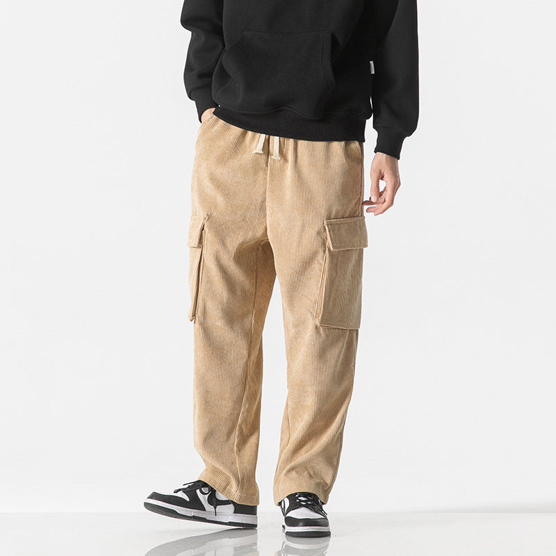 Colin Corduroy Pants Men with box pocket