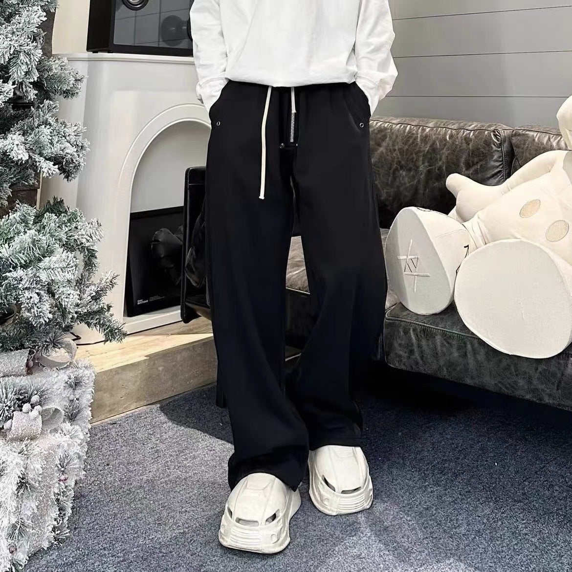 Urban Drift Straight Leg Pants – Washed Mop Fit