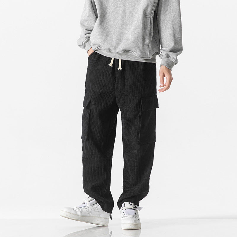 Colin Corduroy Pants Men with box pocket