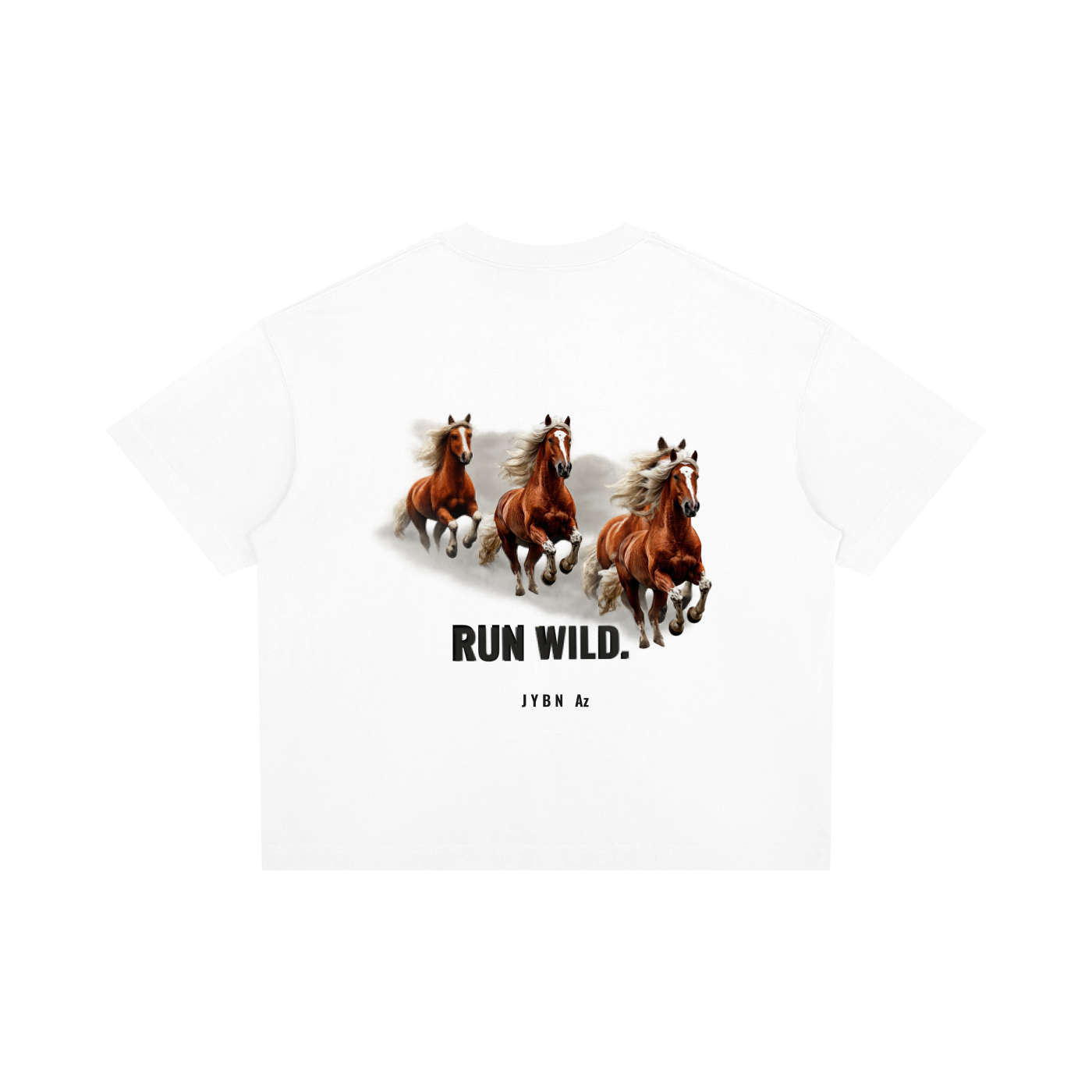 Run Wild | Unisex Boxy Drop Shoulder T-Shirt