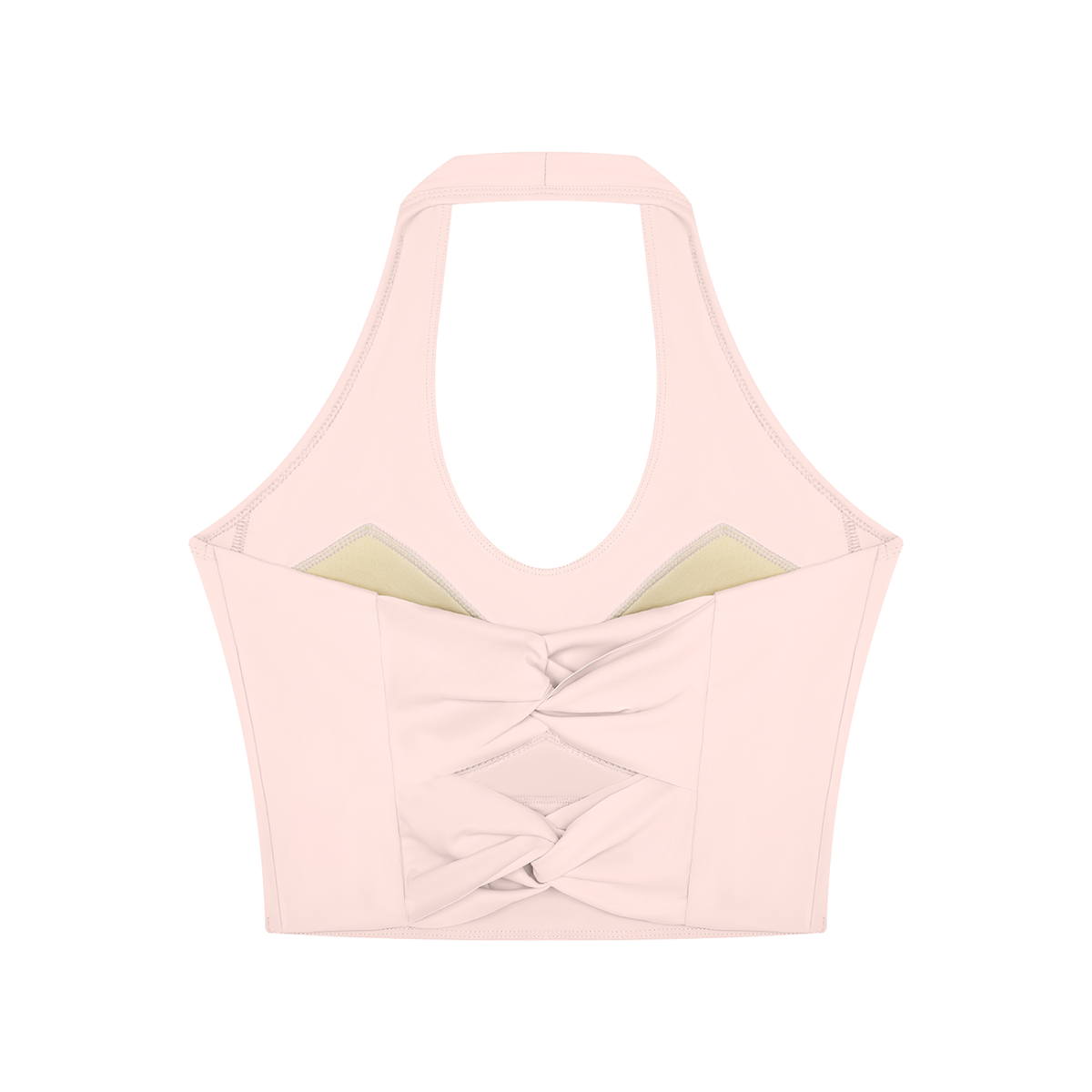 Lacey Halter Top | Women’s Lace-Up Back Sports Bra