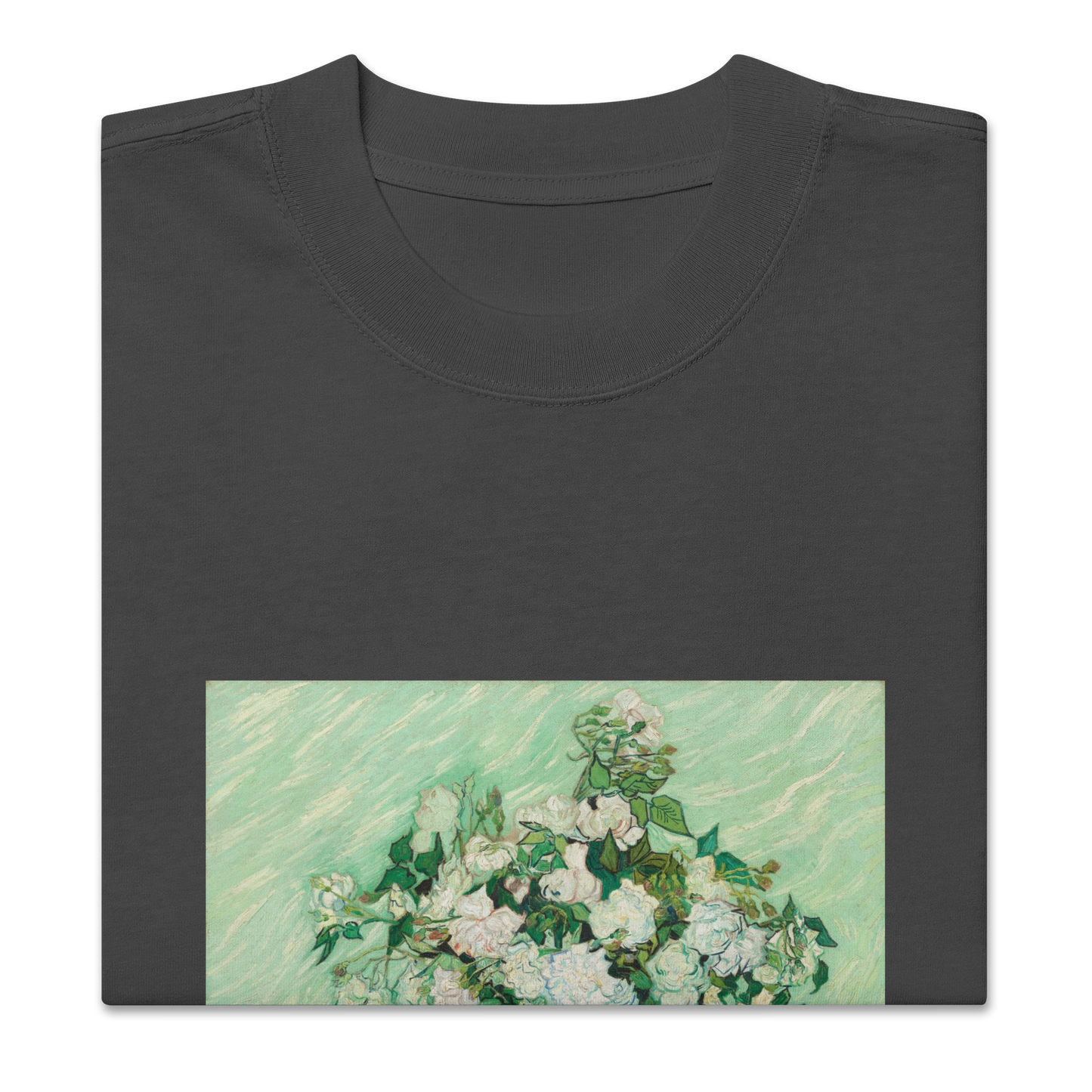 Oversized faded Cotton t-shirt: The ART