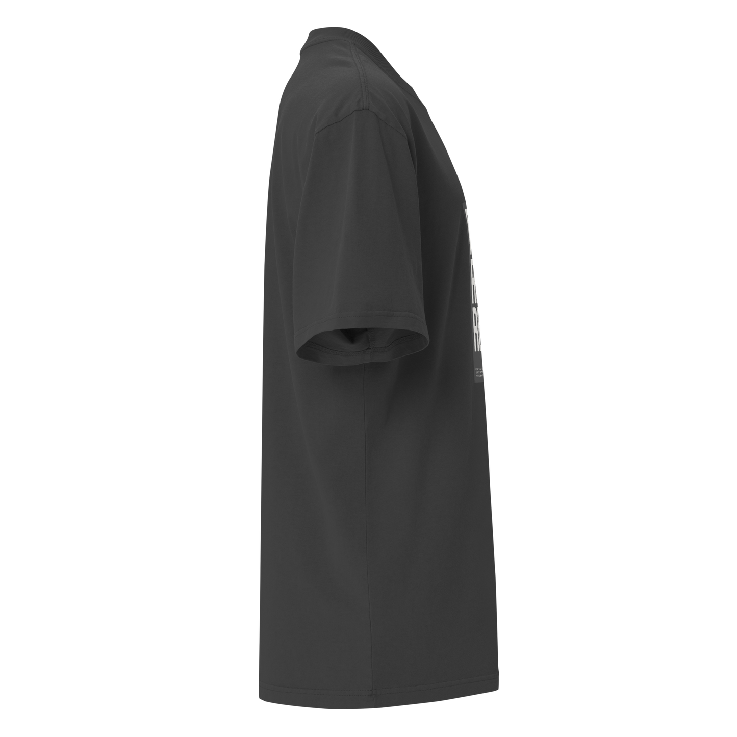 Oversized faded Cotton t-shirt: Reality