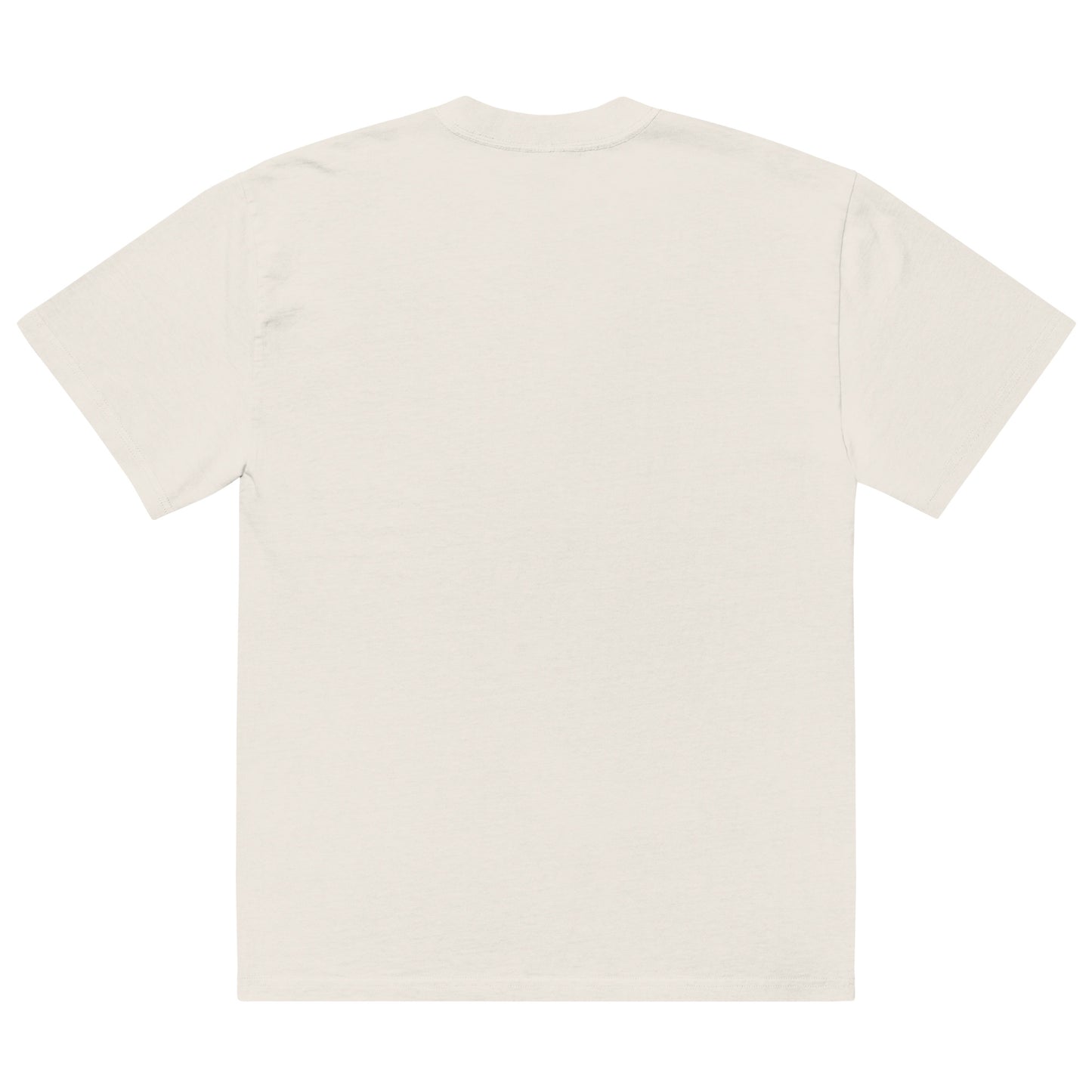 Oversized faded Cotton t-shirt: A Pink Croset top