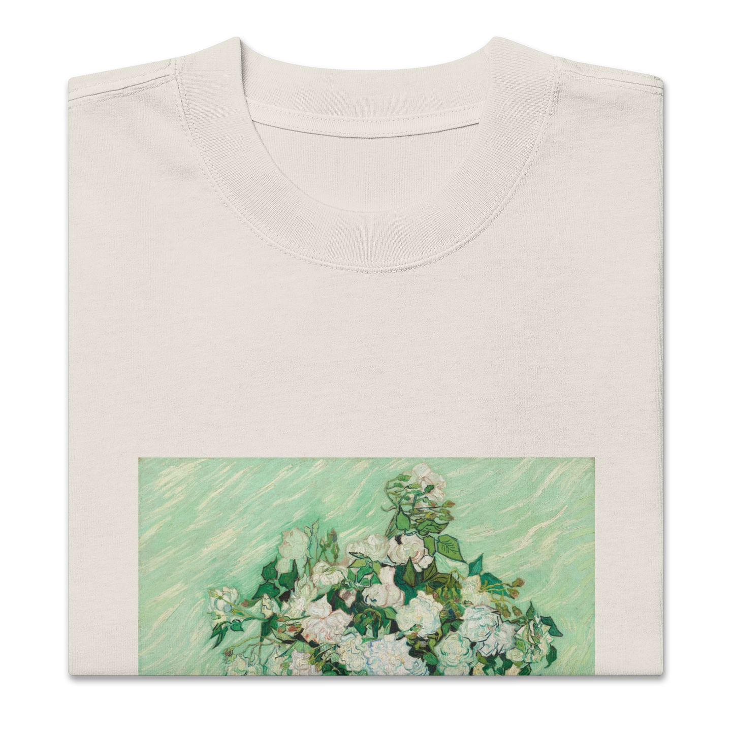 Oversized faded Cotton t-shirt: The ART