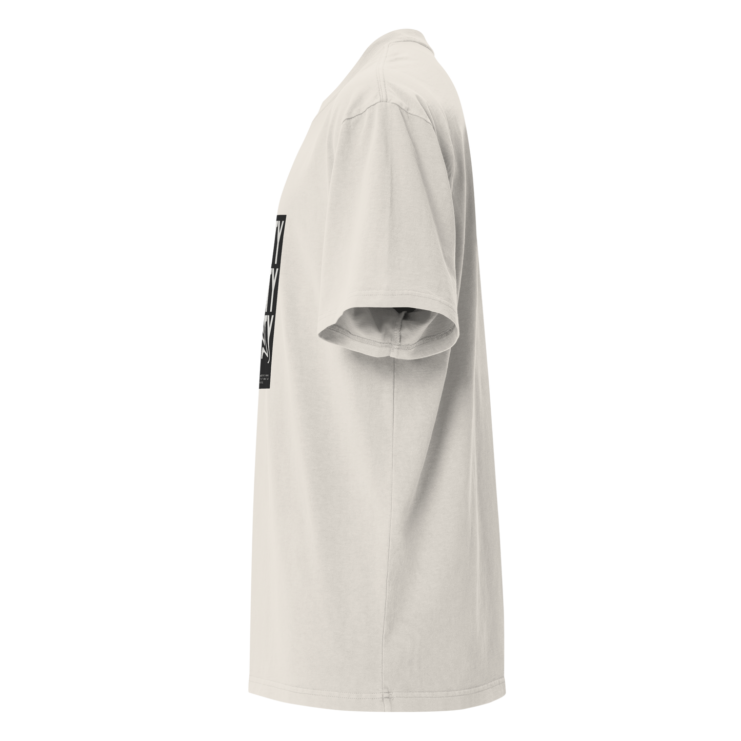 Oversized faded Cotton t-shirt: Reality