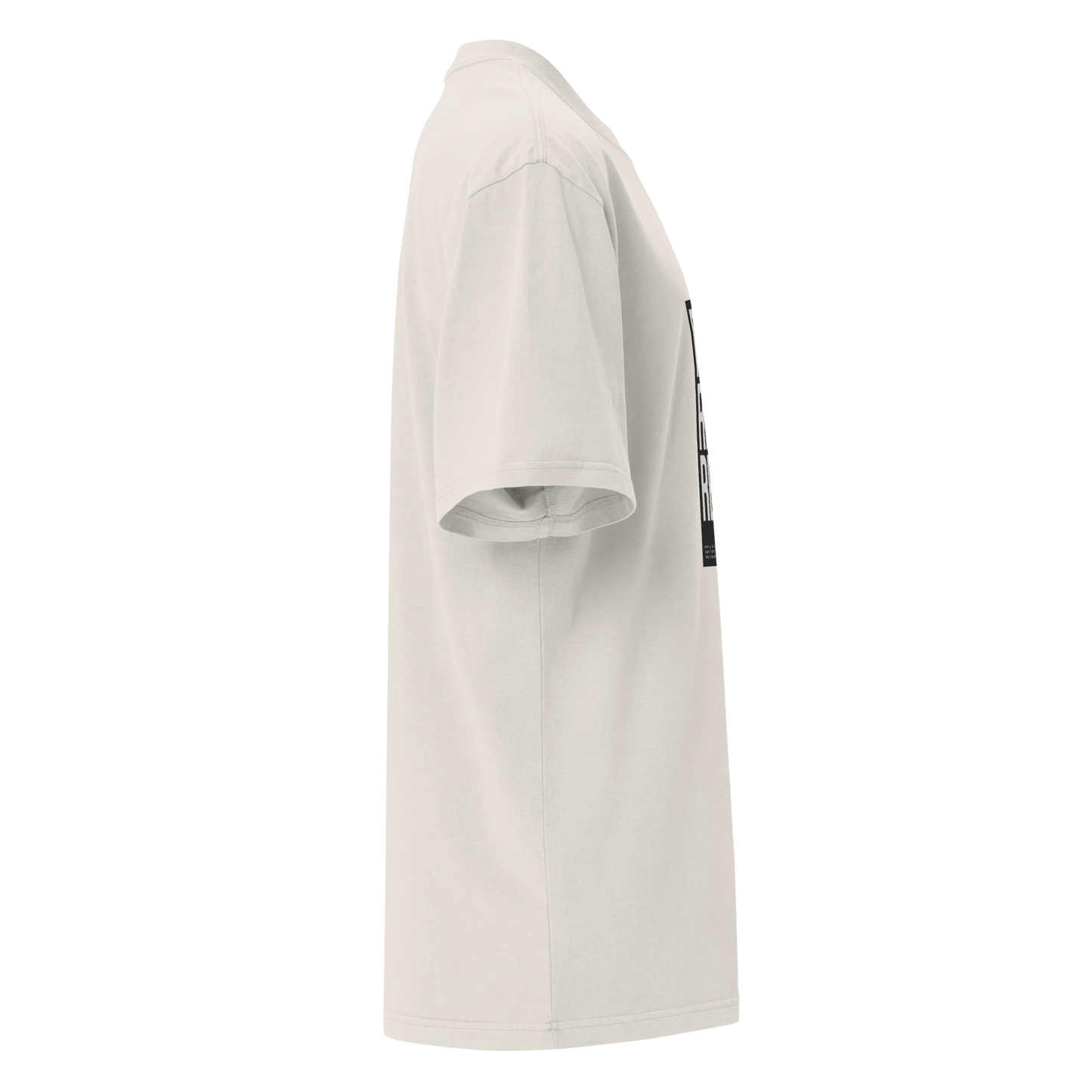 Oversized faded Cotton t-shirt: Reality