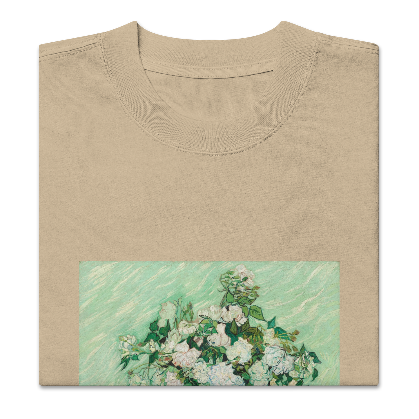 Oversized faded Cotton t-shirt: The ART