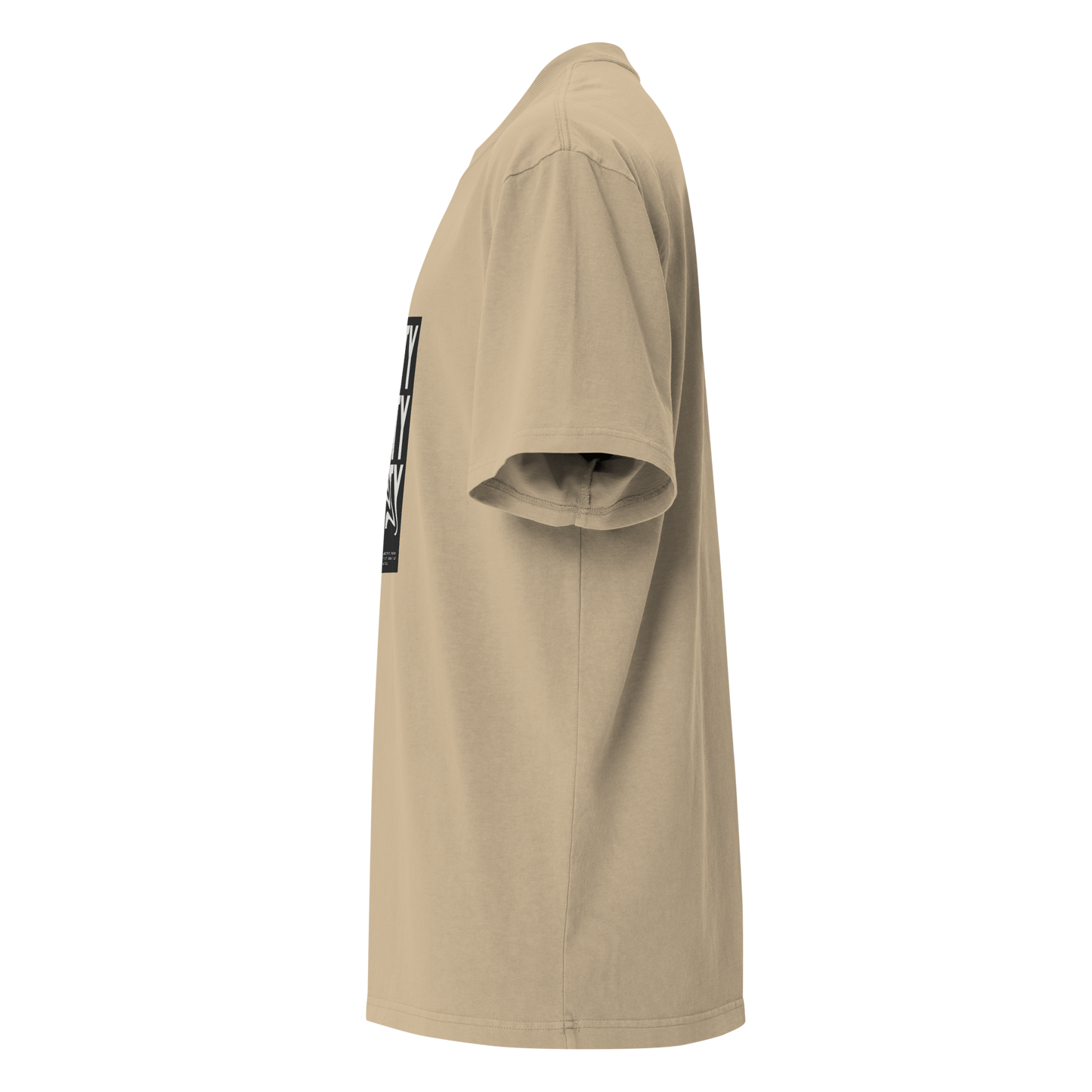 Oversized faded Cotton t-shirt: Reality
