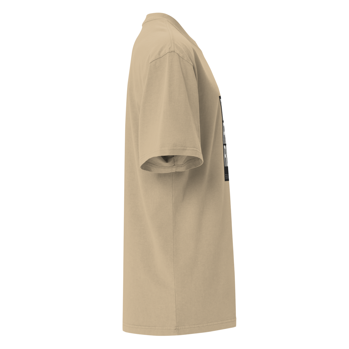 Oversized faded Cotton t-shirt: Reality