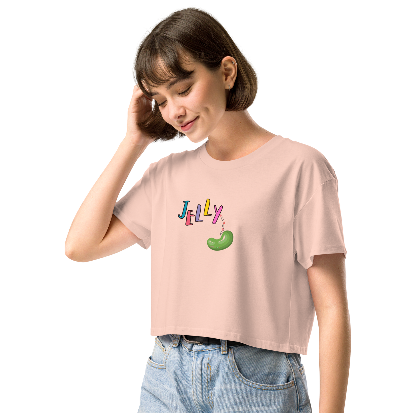 Women’s crop top: Brand Logo