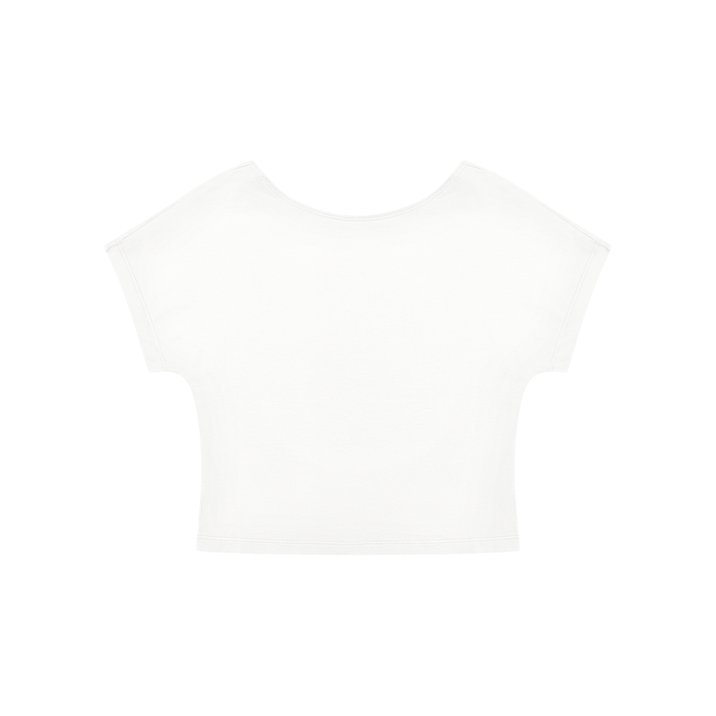 Amelie Tee | Women’s Open Back Fitted Crop Top