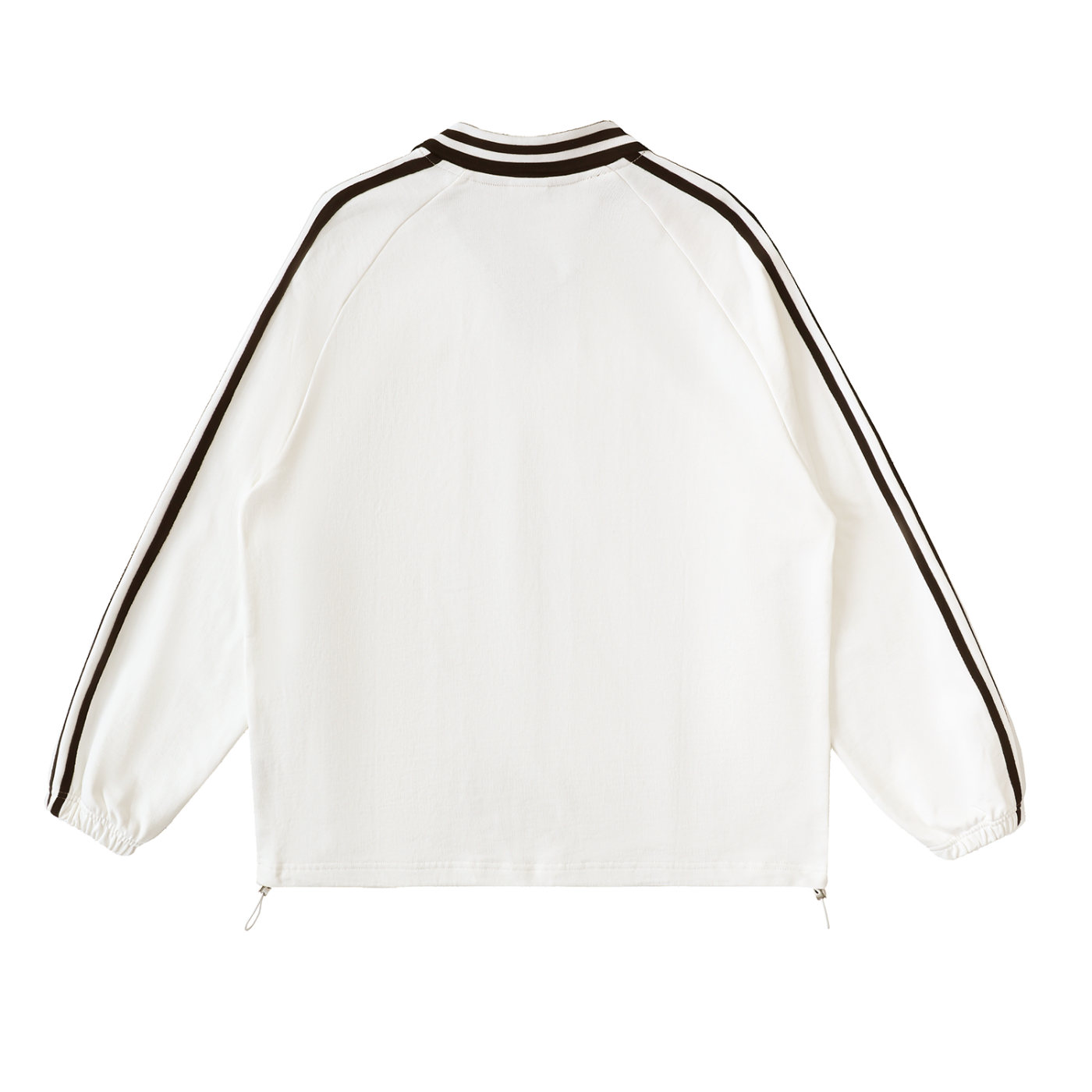 Double Take Collared Unisex Sweatshirt