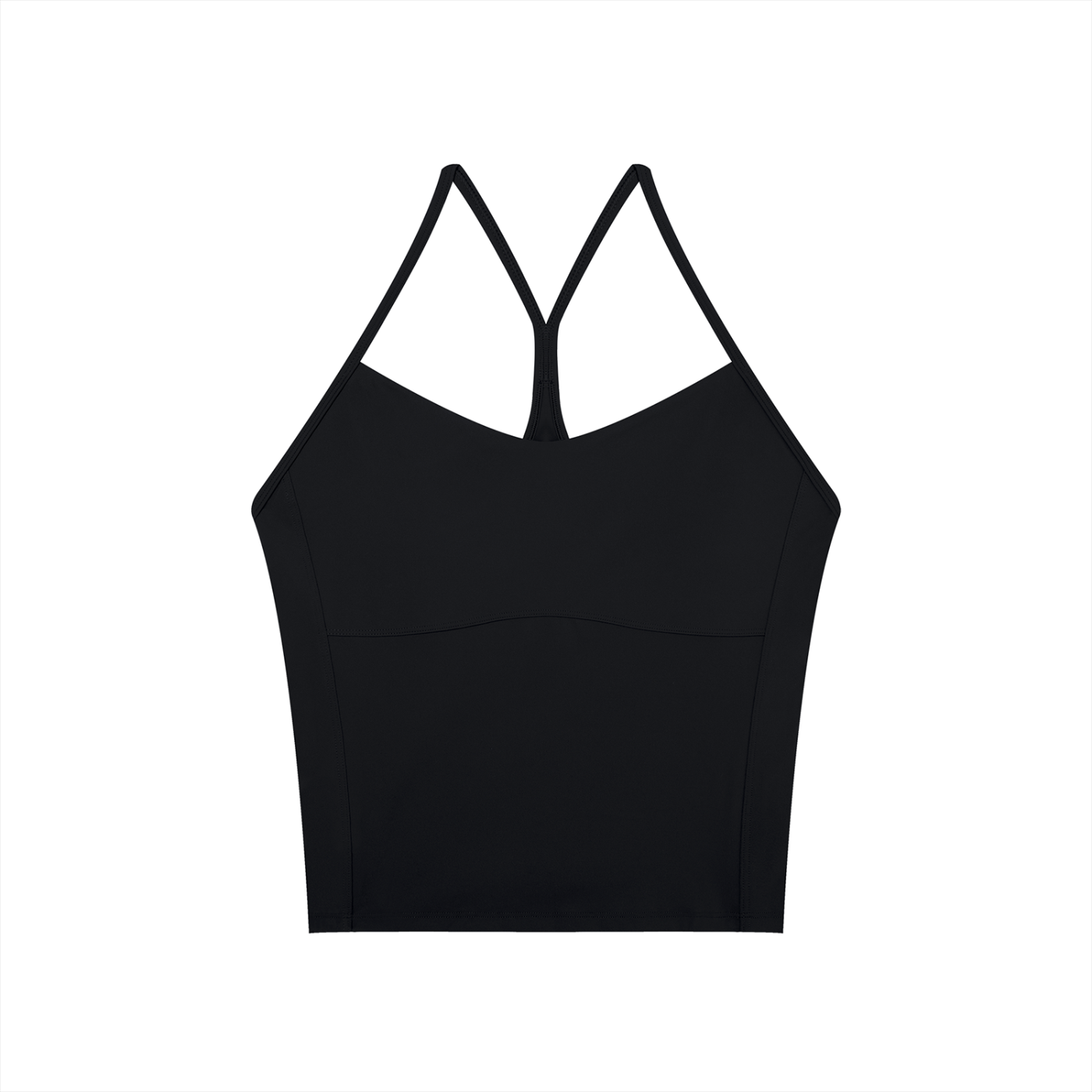 Flow Strappy Longline Sports Bra | Women’s Yoga Crop Top