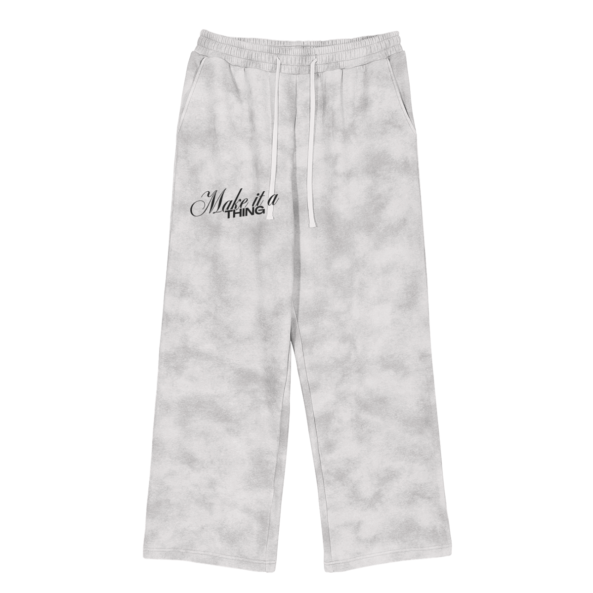 Lucky by Default | Washed Wide-Leg Trousers