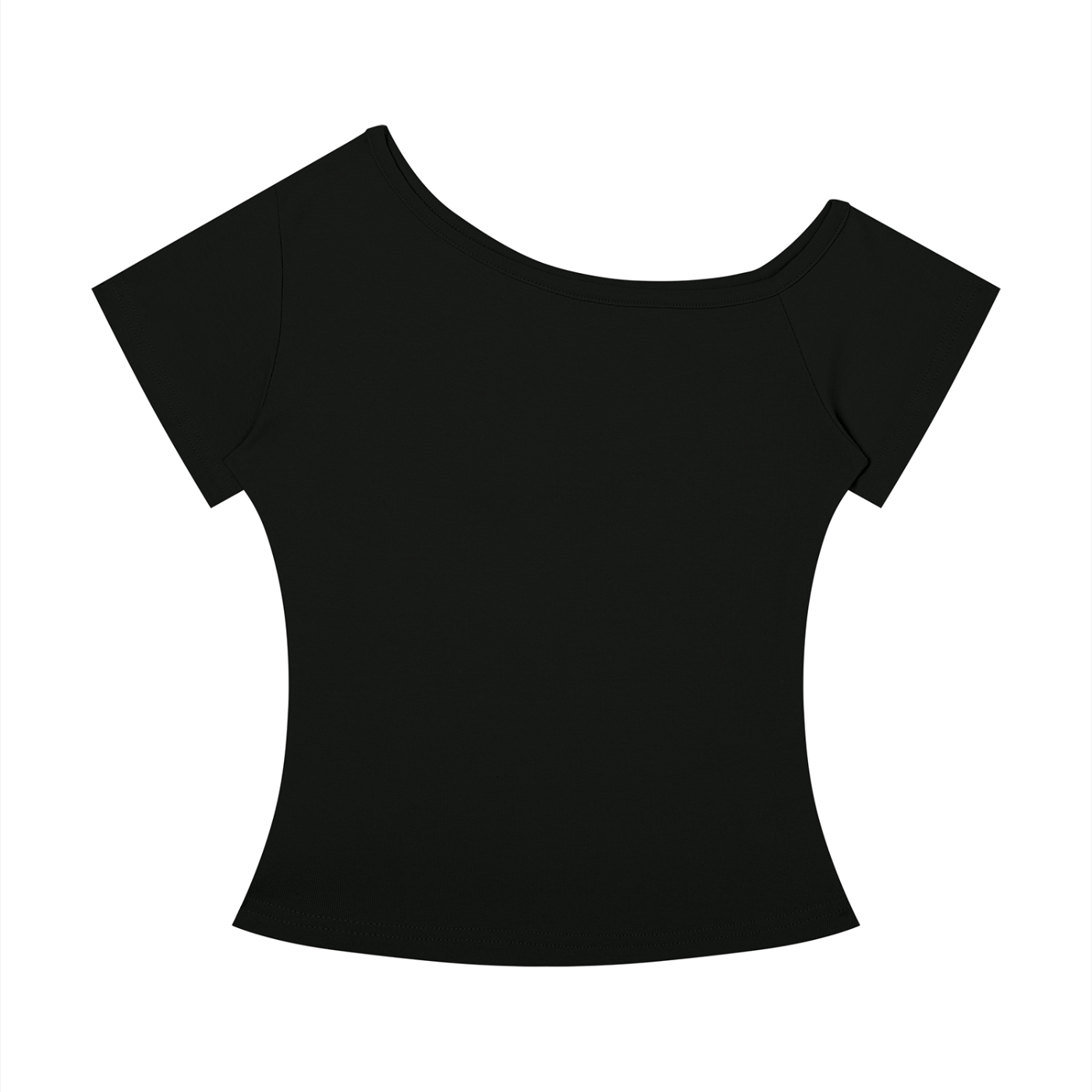 Sienna Tee | Women’s Off-Shoulder Fitted T-Shirt