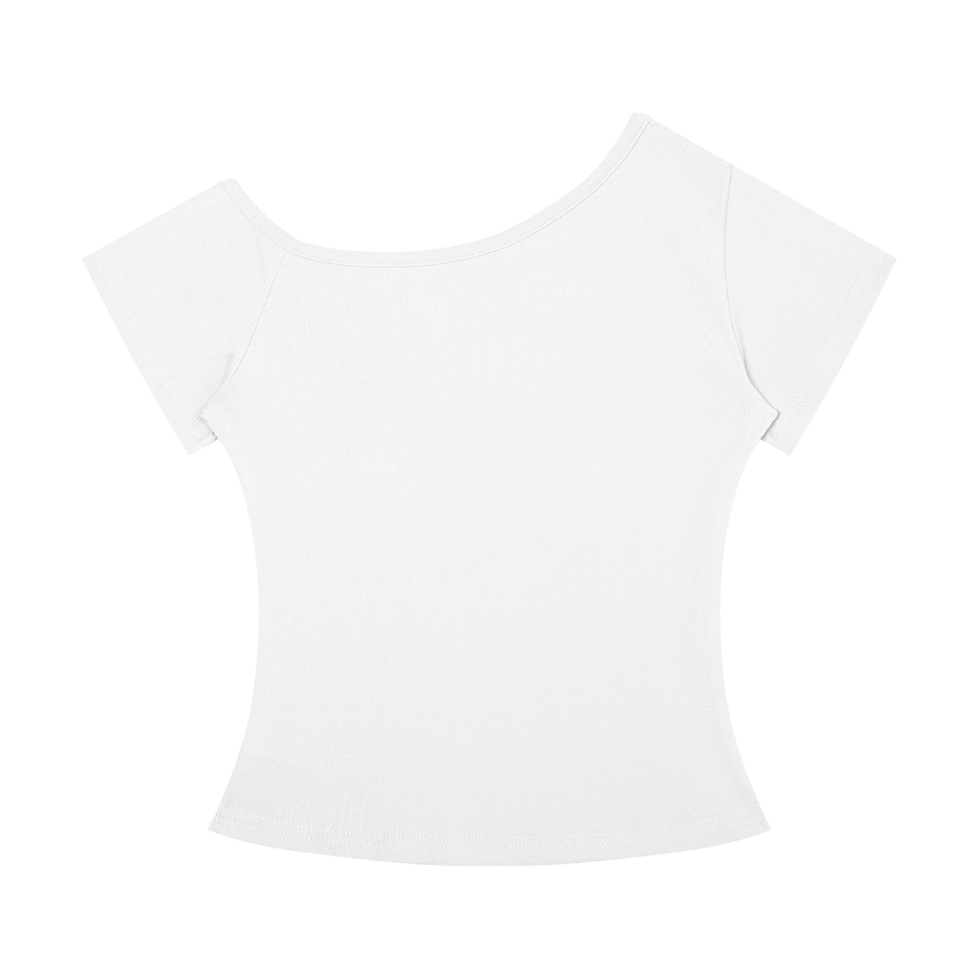 Sienna Tee | Women’s Off-Shoulder Fitted T-Shirt