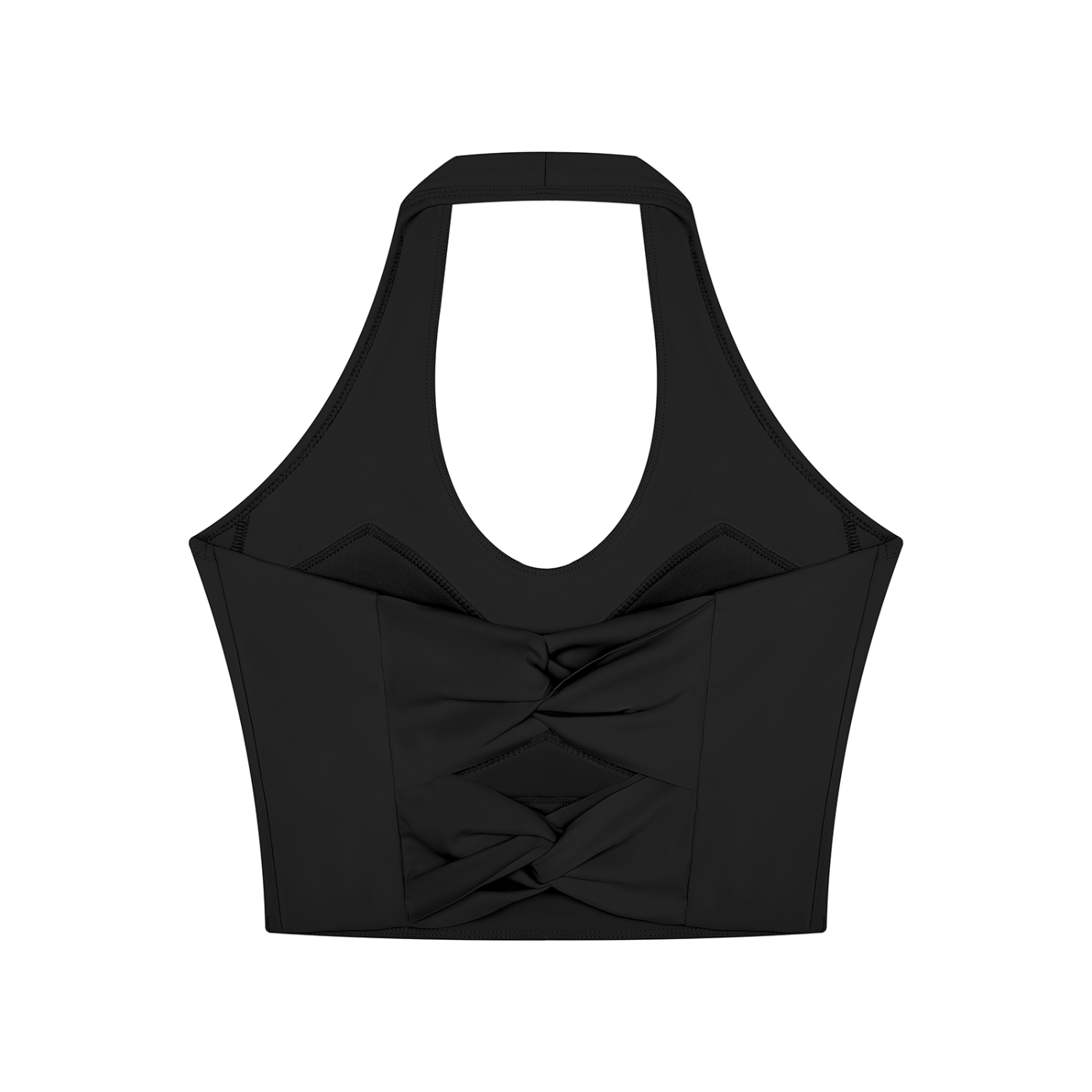 Lacey Halter Top | Women’s Lace-Up Back Sports Bra
