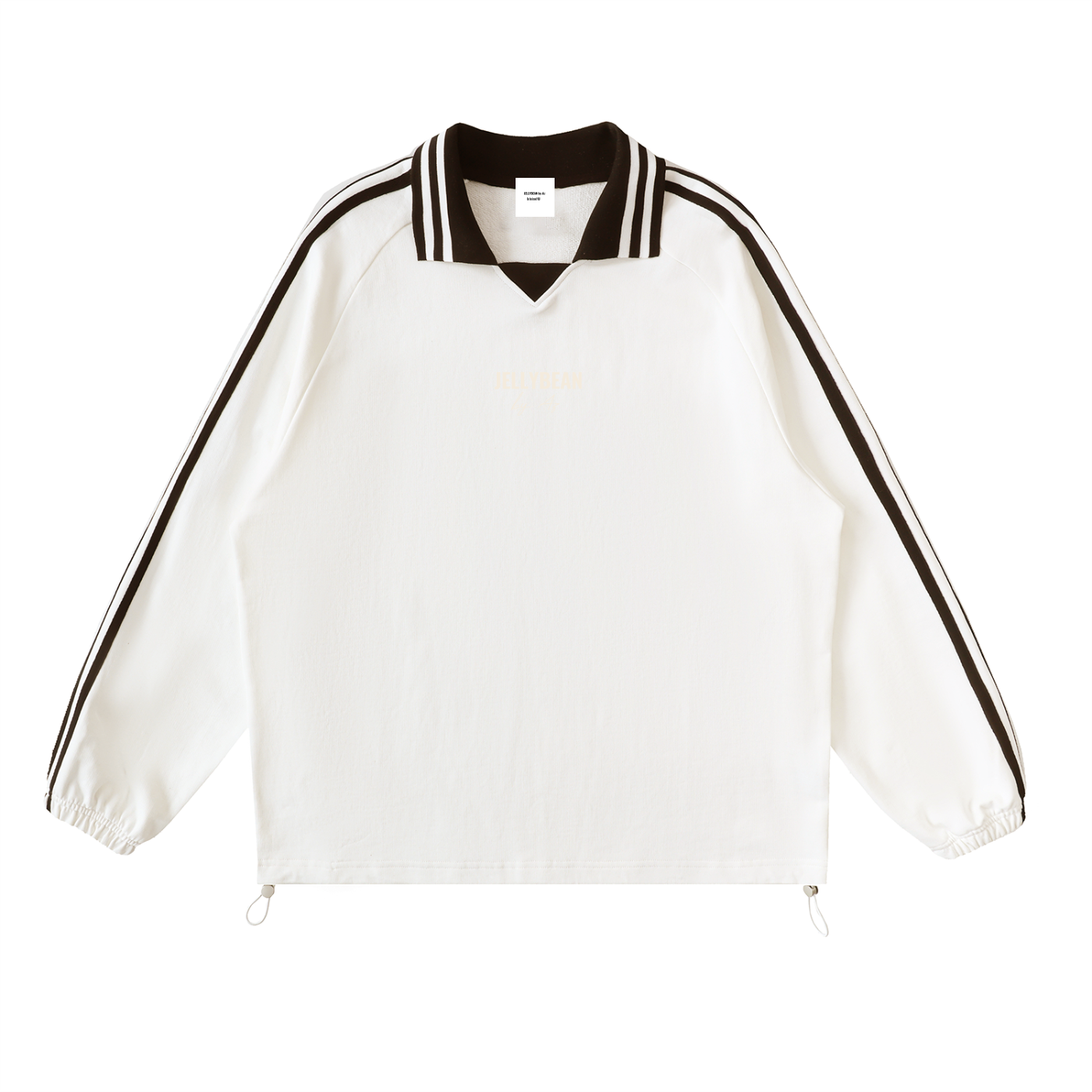 Double Take Collared Unisex Sweatshirt