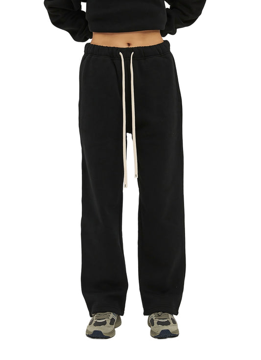 Heavyweight Straight Leg Sweatpants | Unisex Fleece Track Pants