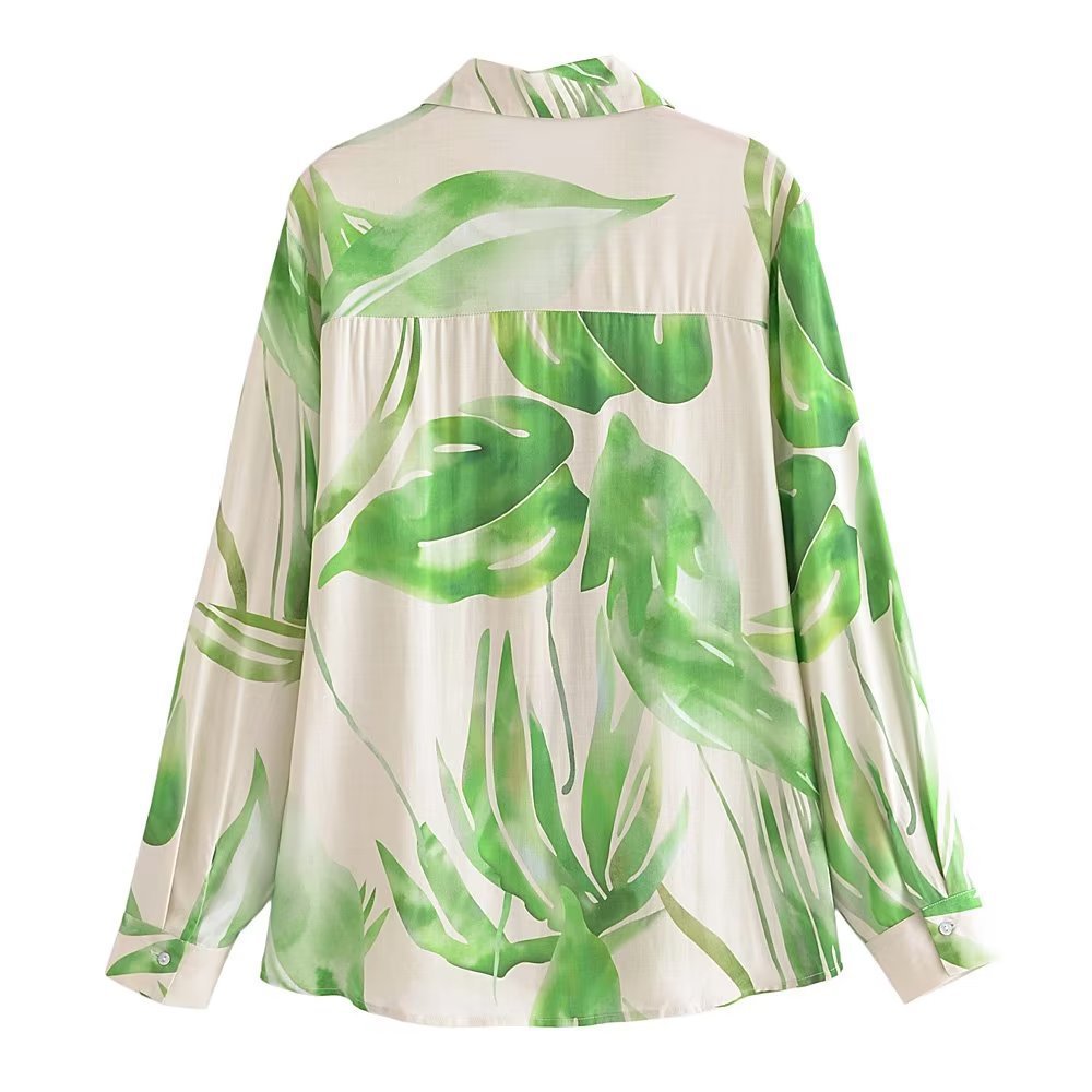 Tropical Print Women’s Shirt