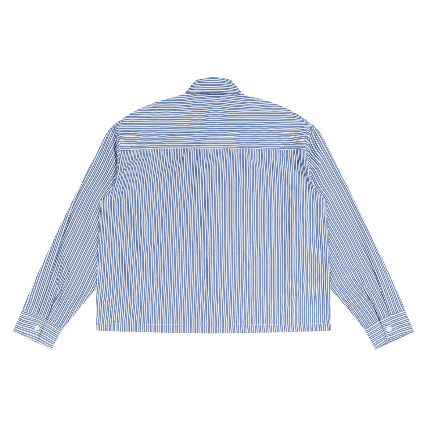 Sunday Shirt | Unisex Boxy Striped Button-Up Shirt