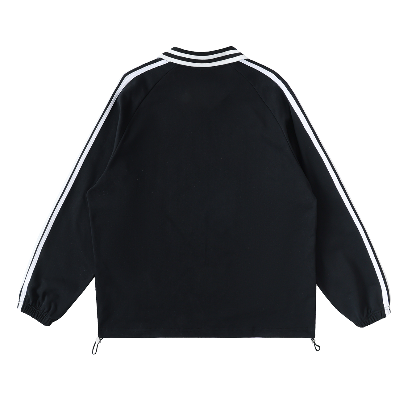 Double Take Collared Unisex Sweatshirt