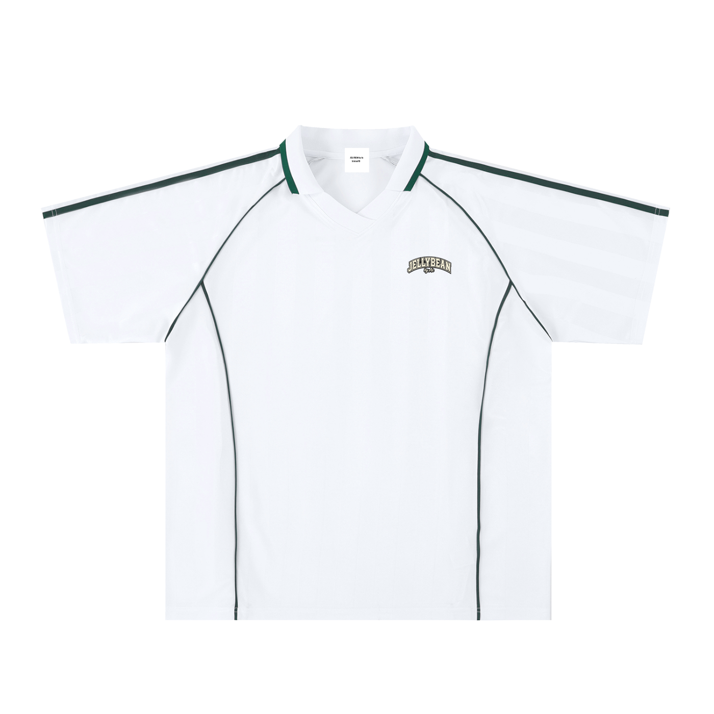 Shadow Stripe Collared Soccer Jersey | Unisex Oversized Jersey