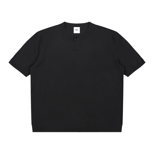 Cotton short sleeve knitted ts