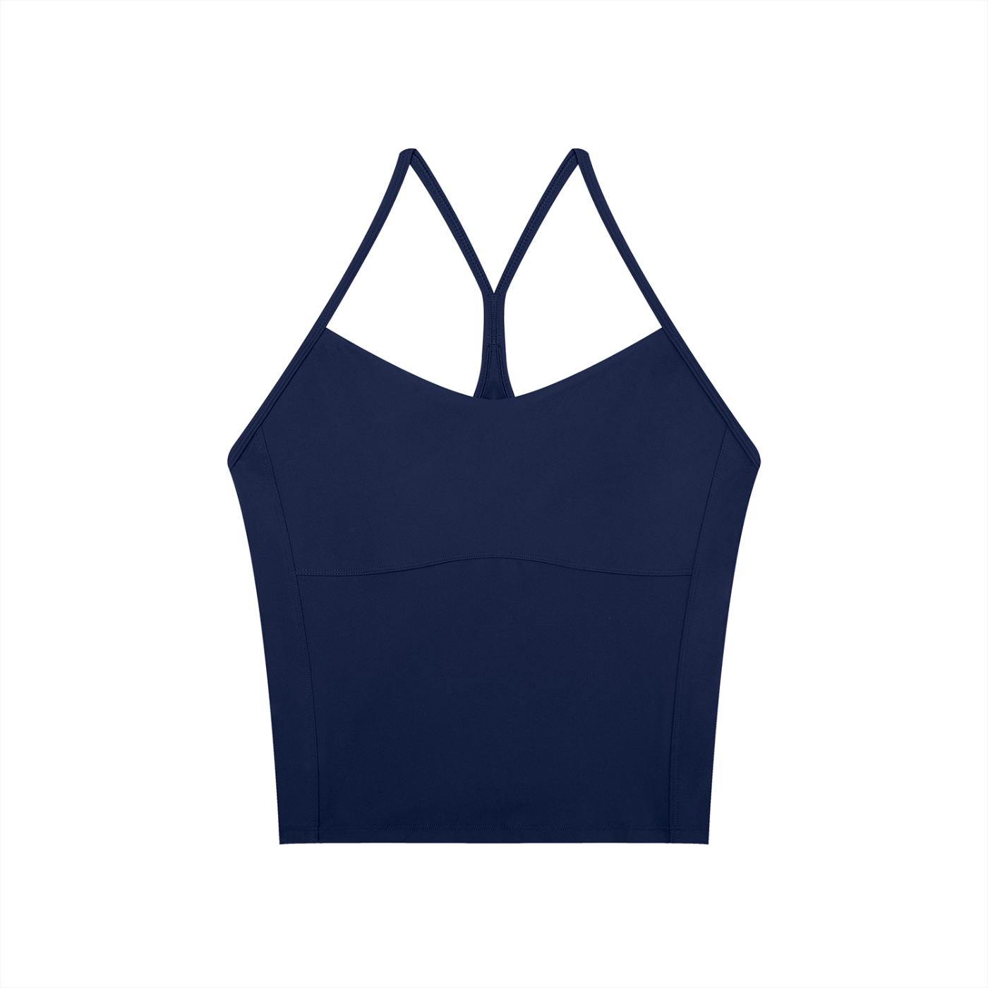Flow Strappy Longline Sports Bra | Women’s Yoga Crop Top