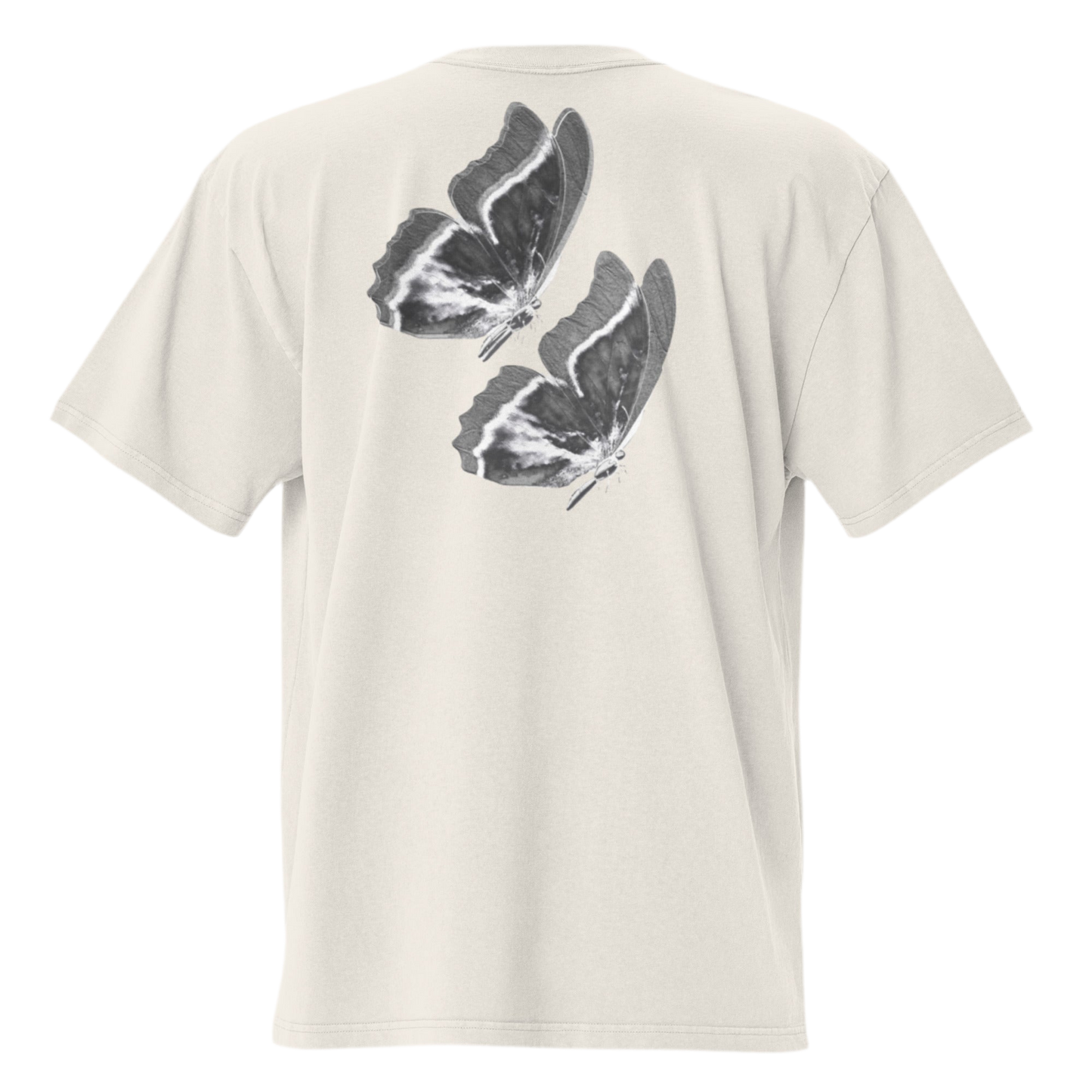 Butterflies JYBN Oversized faded t-shirt
