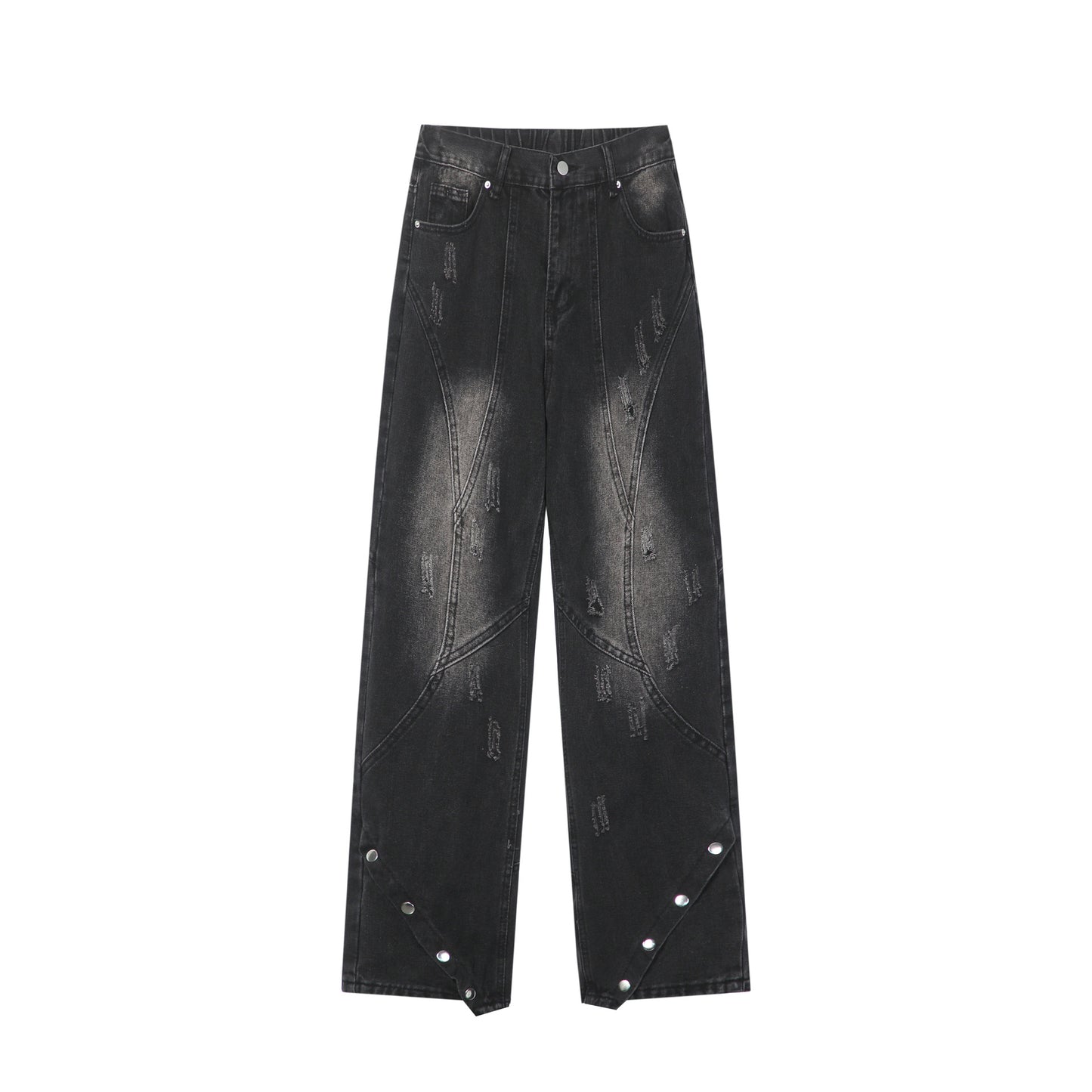 Rogue Edge Black Denim Pants