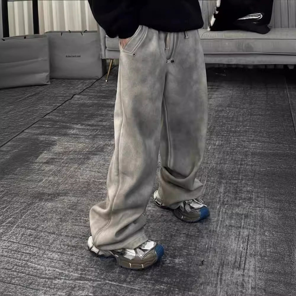 Urban Drift Straight Leg Pants – Washed Mop Fit
