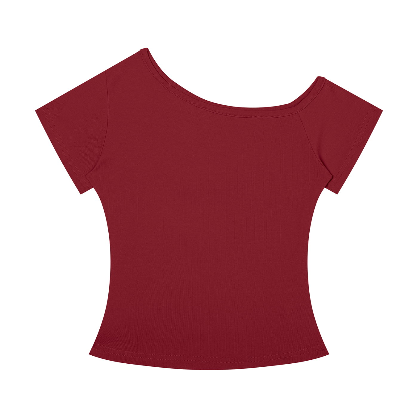Sienna Tee | Women’s Off-Shoulder Fitted T-Shirt