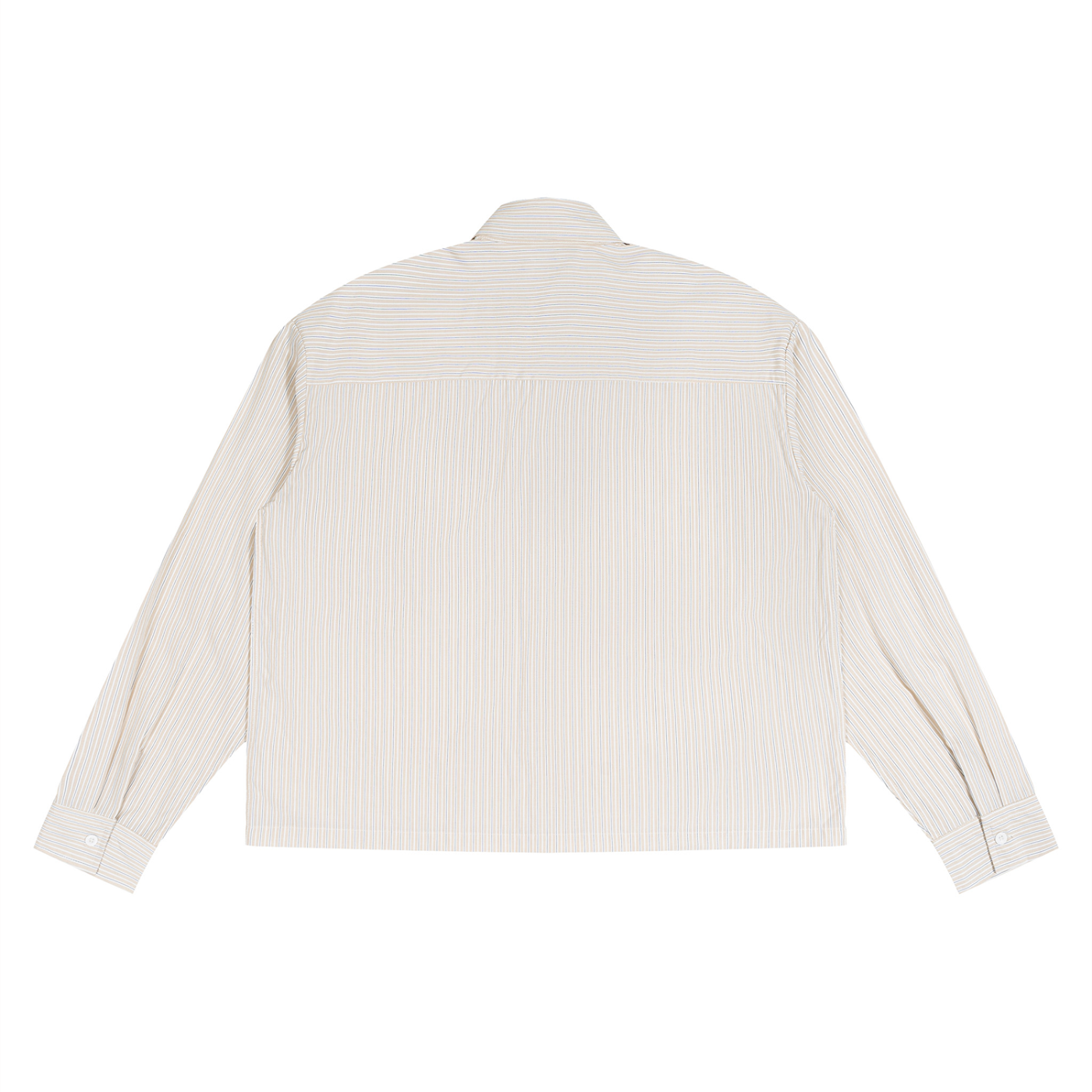 Sunday Shirt | Unisex Boxy Striped Button-Up Shirt