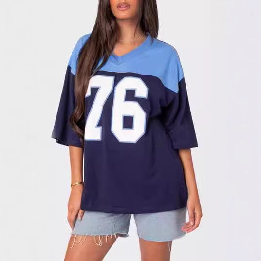 Janice Jersey | Crew Neck Top