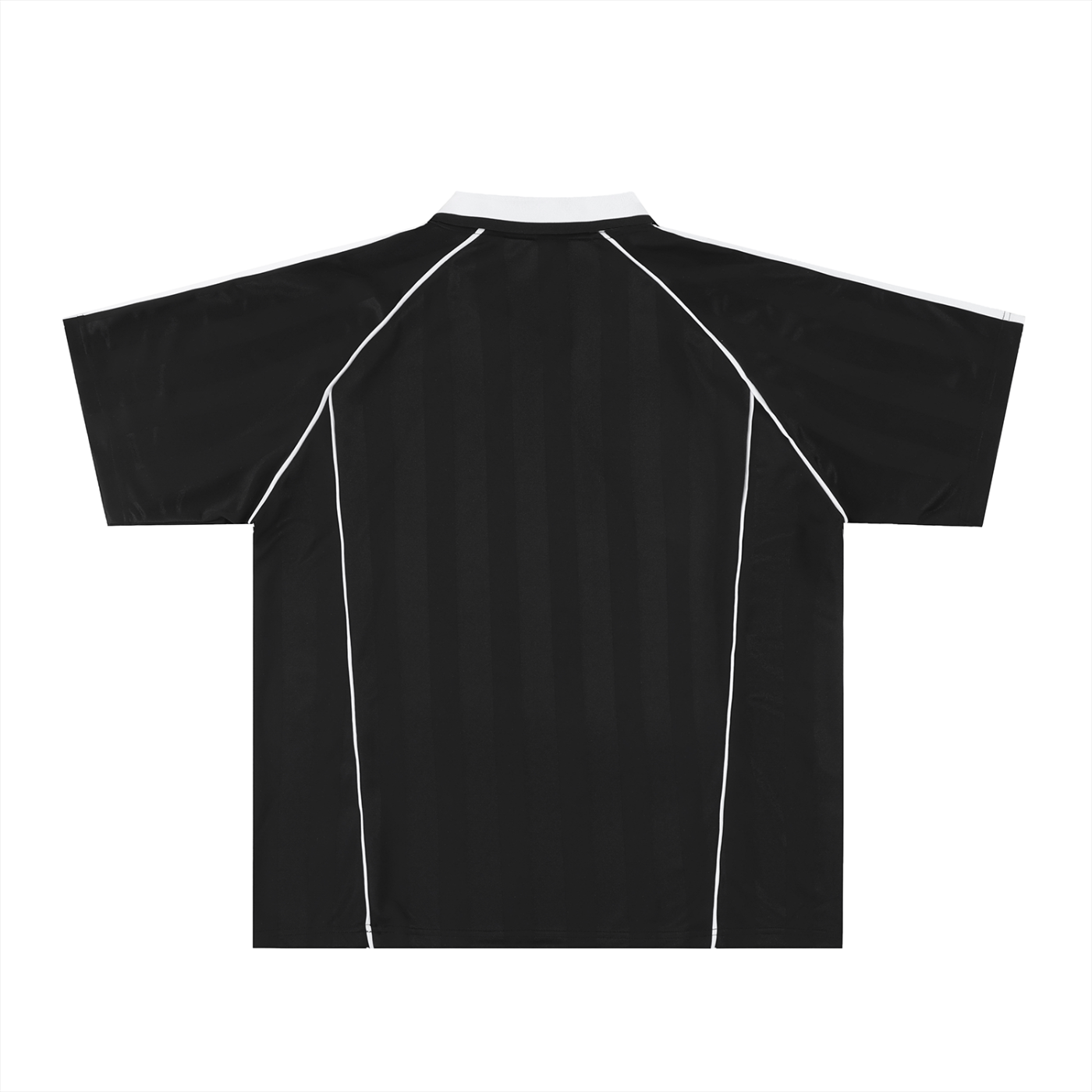 Shadow Stripe Collared Soccer Jersey | Unisex Oversized Jersey