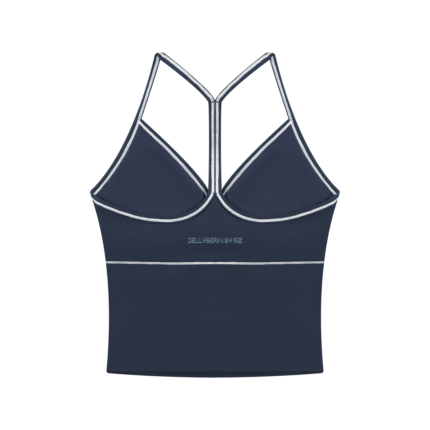 Solene Tank | Contrast V-Neck Active Tank Top