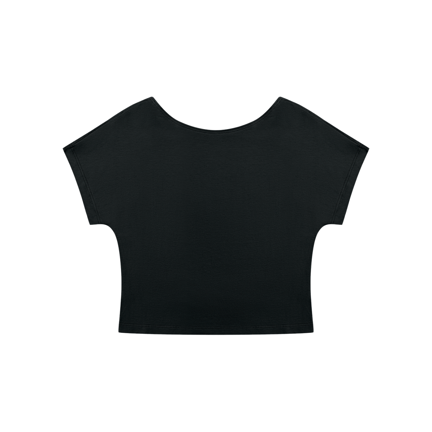 Amelie Tee | Women’s Open Back Fitted Crop Top