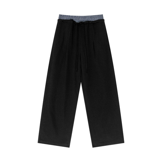 Off Duty Wide Leg Sweatpants | Unisex Cotton Track Pants