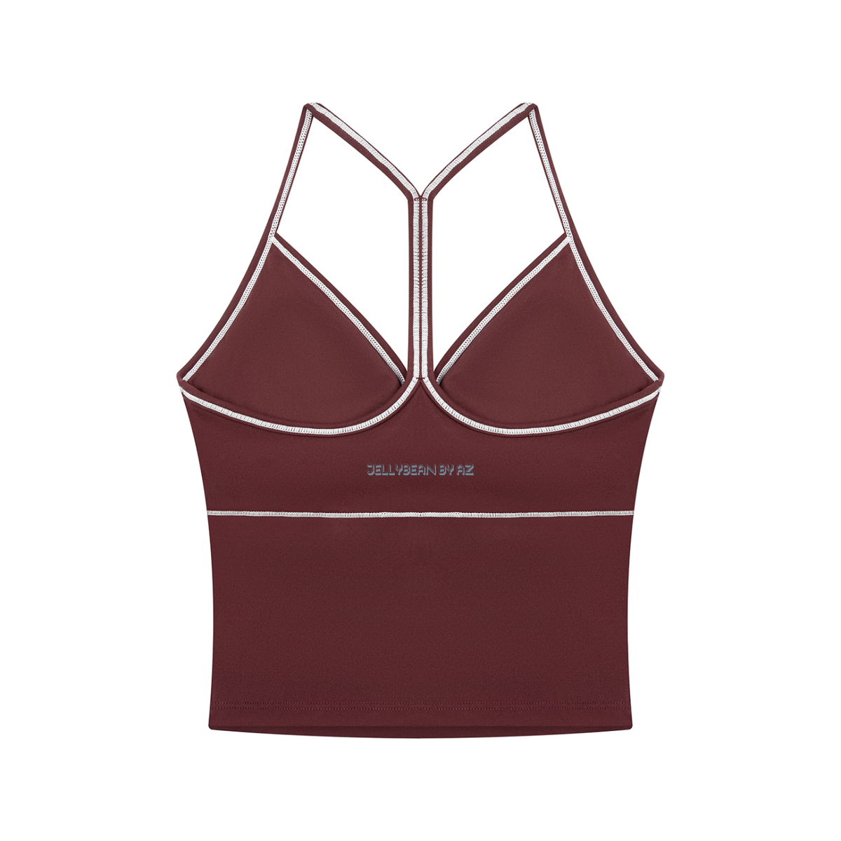 Solene Tank | Contrast V-Neck Active Tank Top