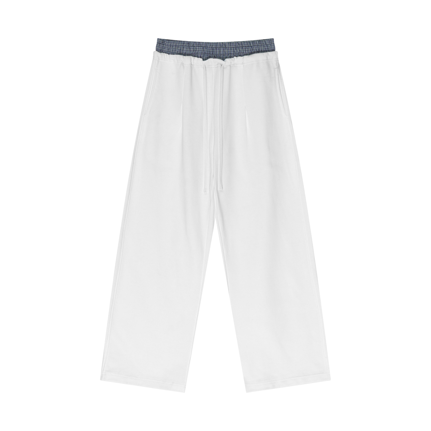 Off Duty Wide Leg Sweatpants | Unisex Cotton Track Pants