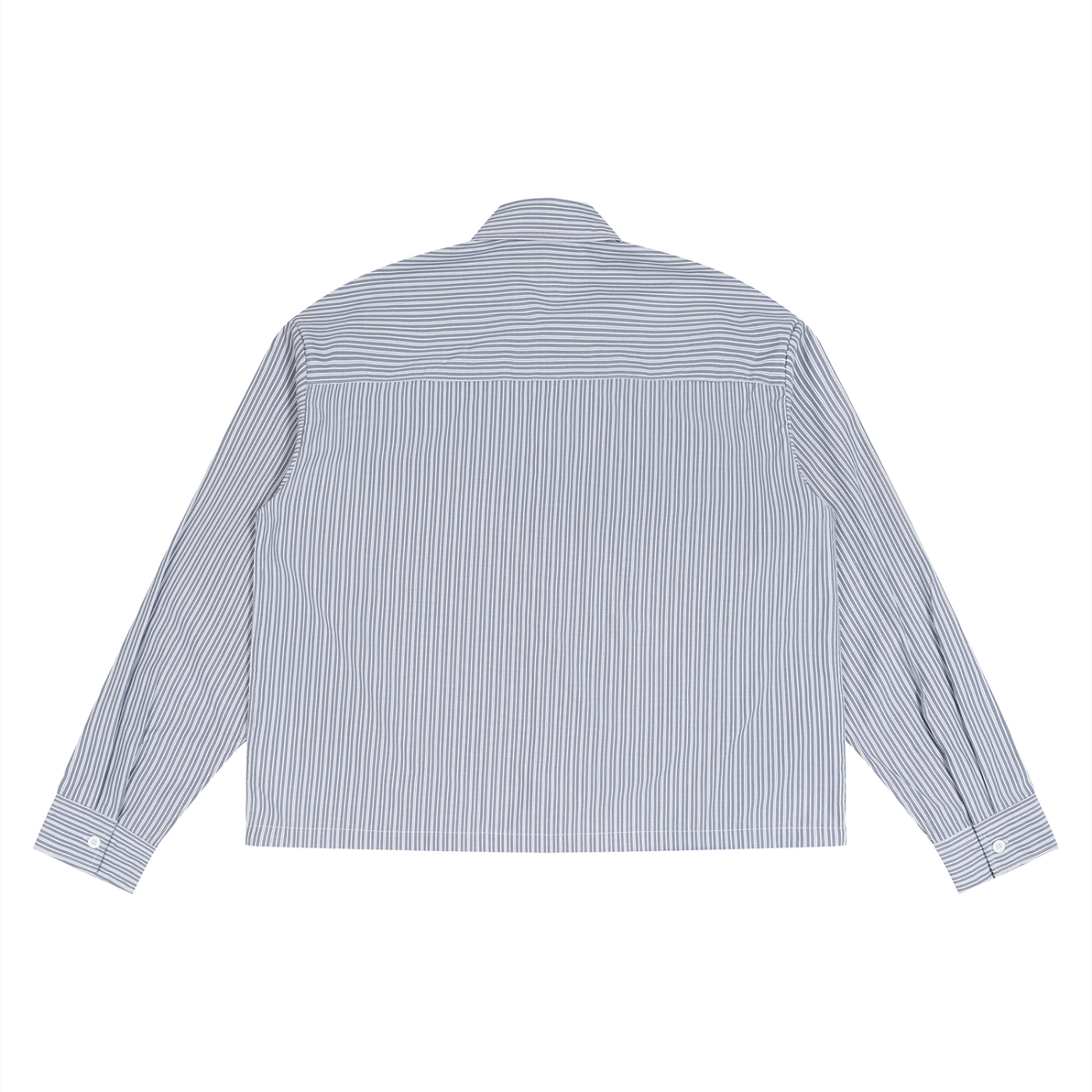 Sunday Shirt | Unisex Boxy Striped Button-Up Shirt