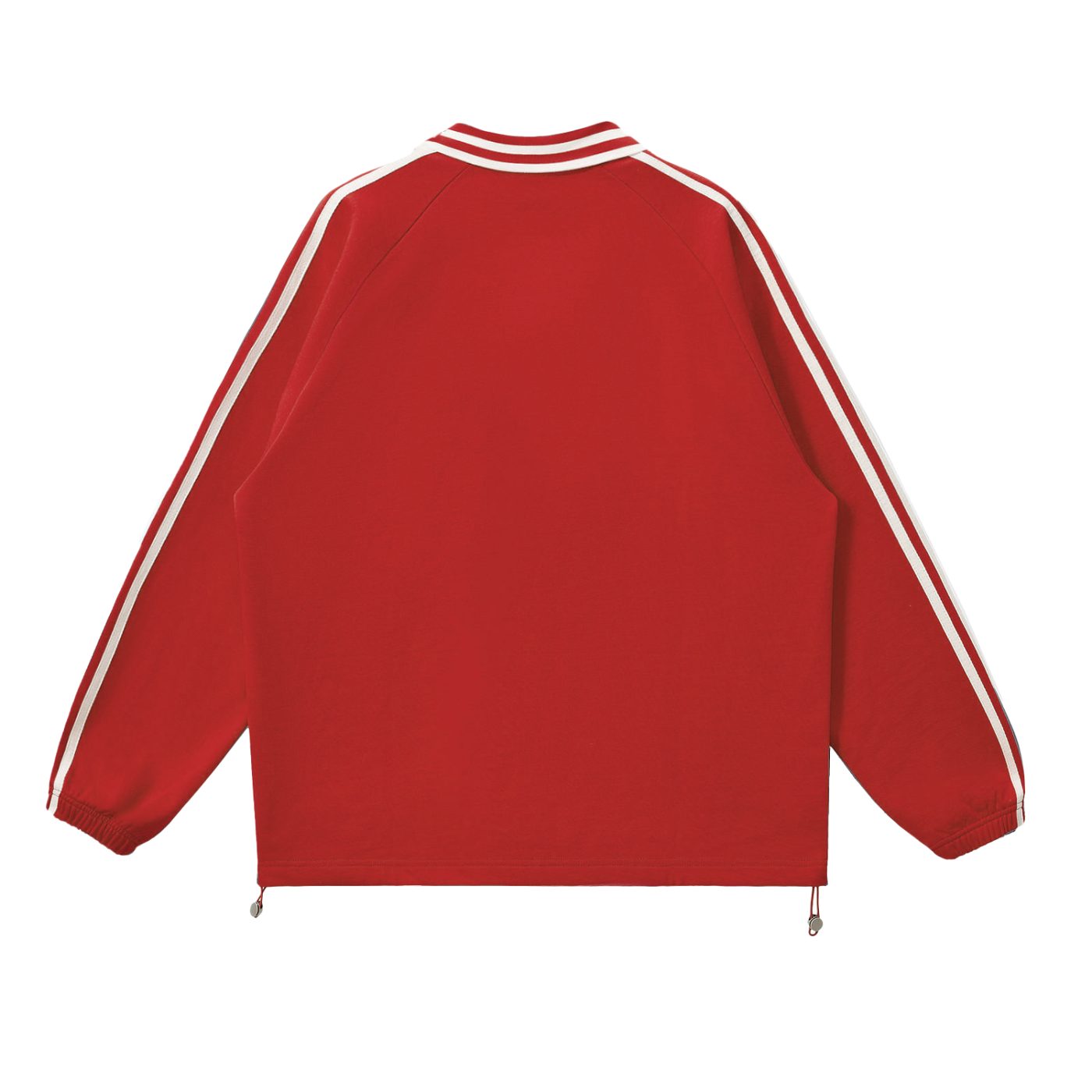 Double Take Collared Unisex Sweatshirt