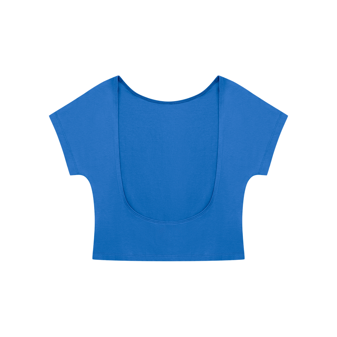 Amelie Tee | Women’s Open Back Fitted Crop Top