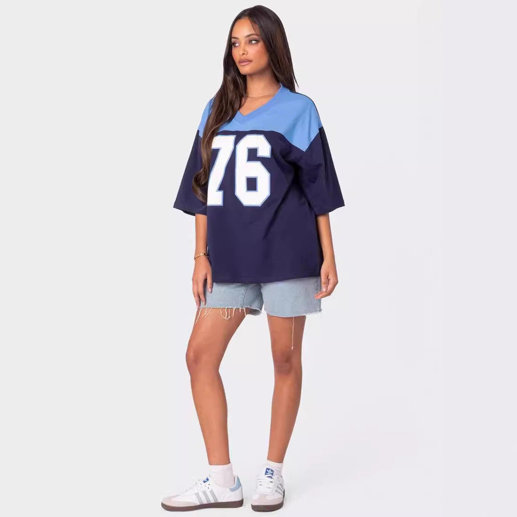 Janice Jersey | Crew Neck Top