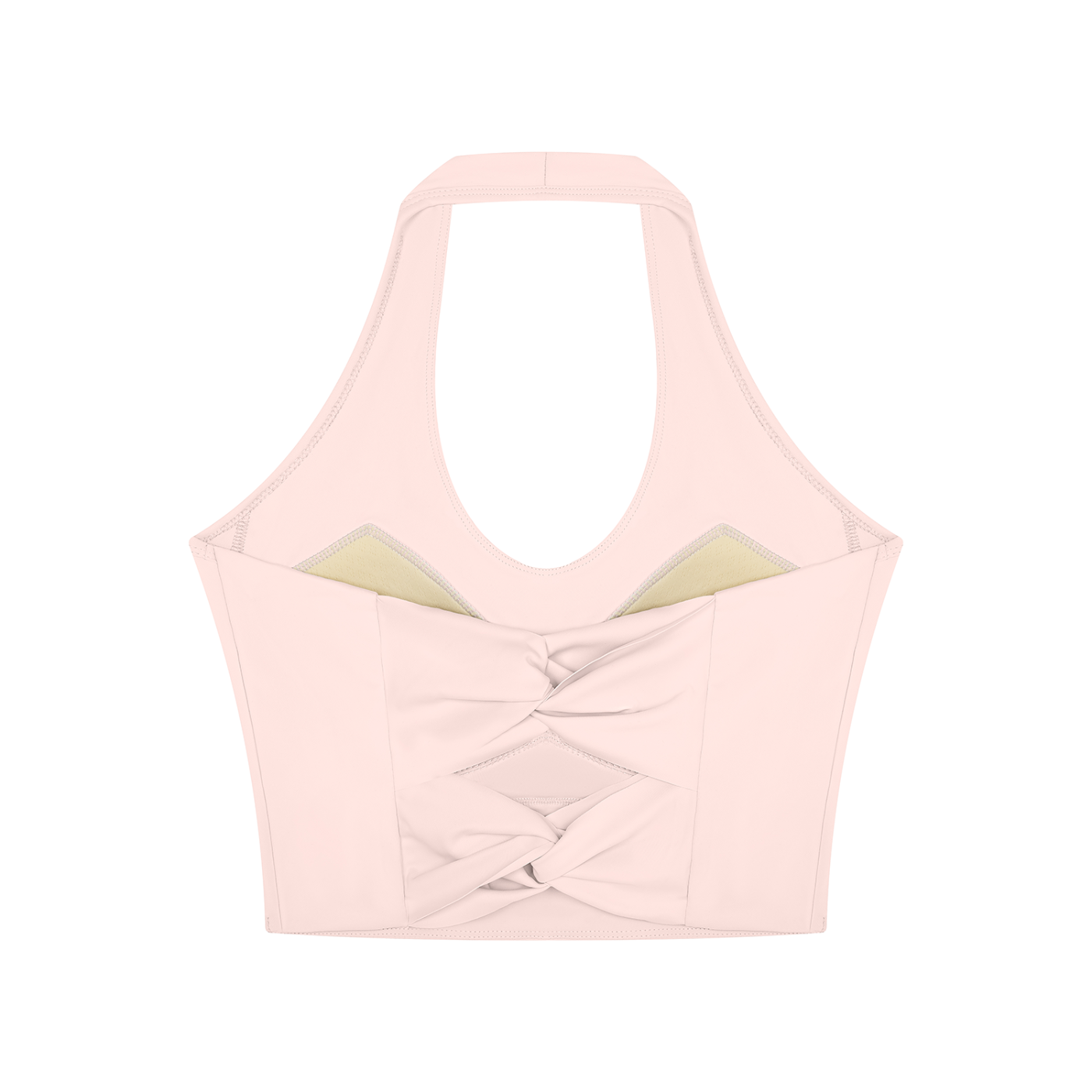 Lacey Halter Top | Women’s Lace-Up Back Sports Bra