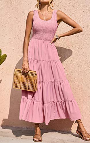 Harriet Dresses | Sleeveless Tiered Maxi Dress